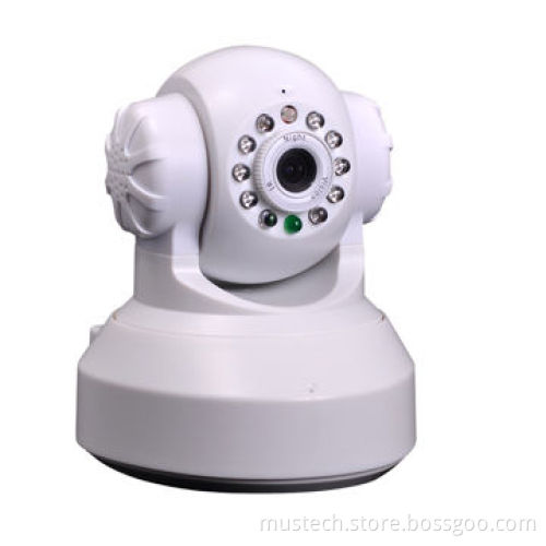 TF-card Slot, P2P, Wireless, CCTV CMOS IP Camera with IR Night Vision
